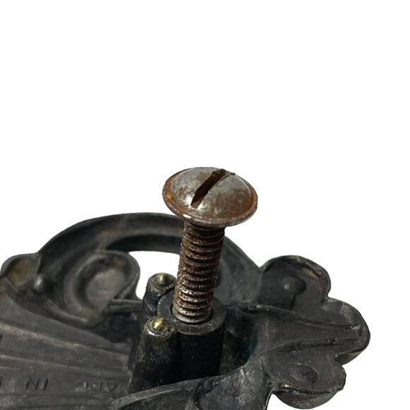 Vintage Metal Gold Effect Pull Drop Door Drawer Dresser Knob Handle Project - Picture 7 of 9